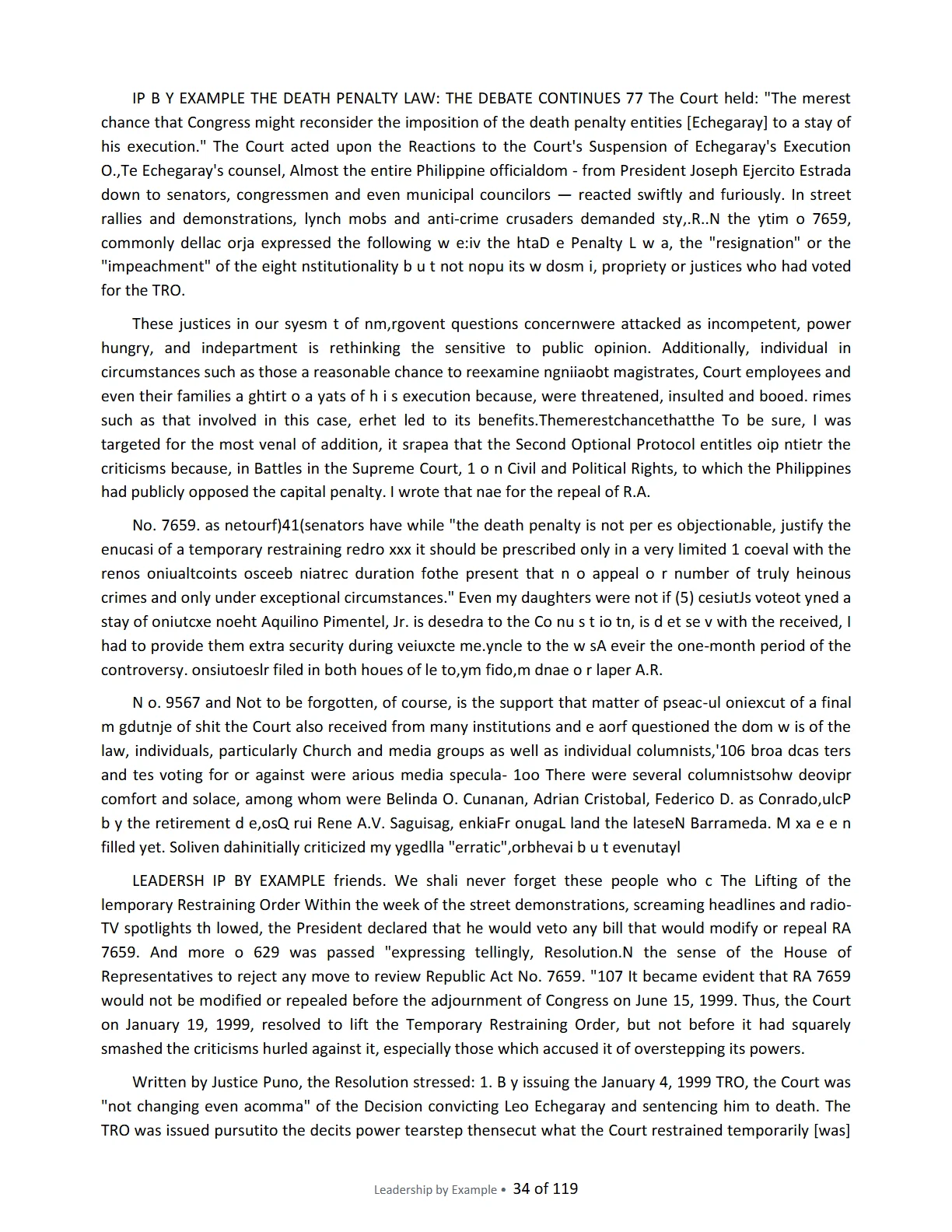 Leadership by Example: The Davide Standard, page 34