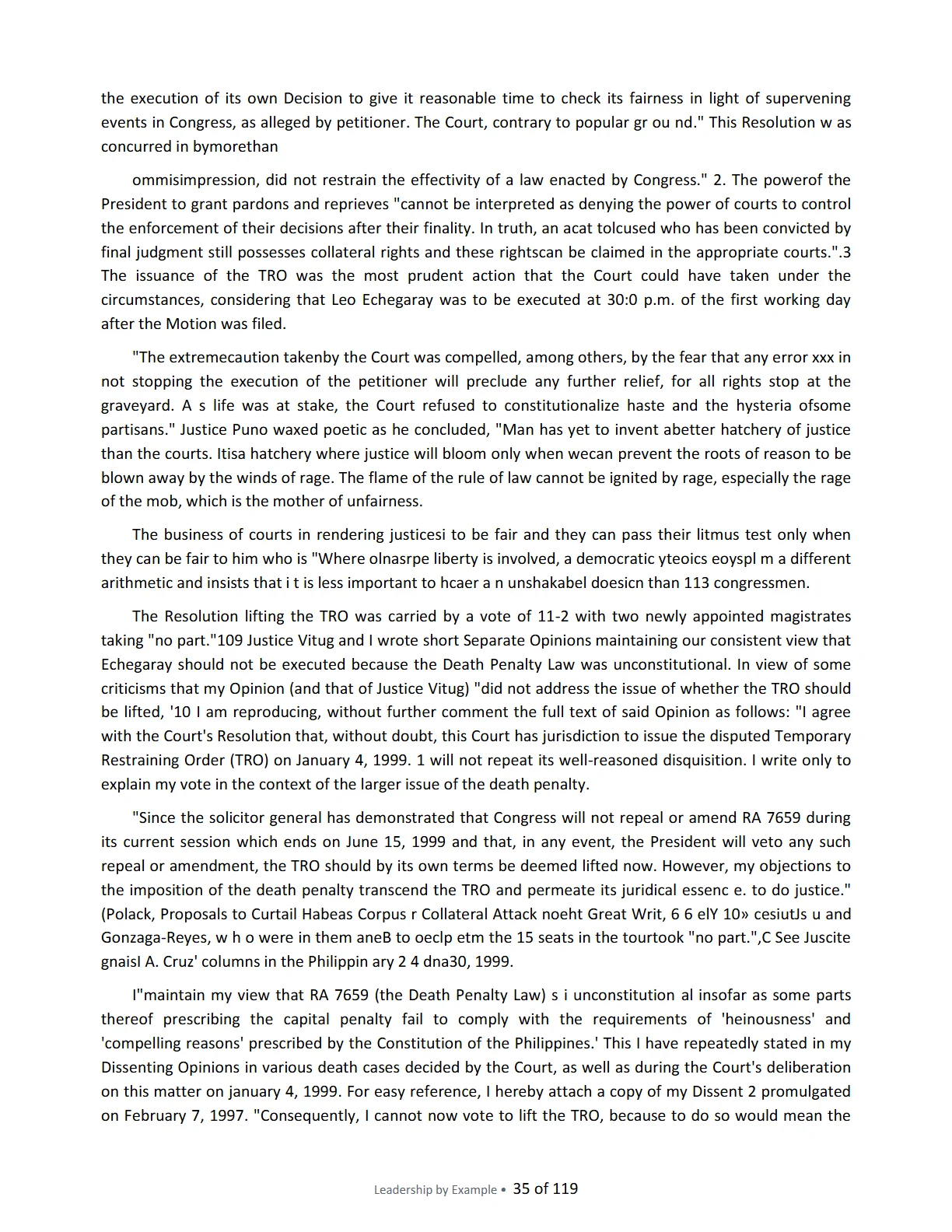 Leadership by Example: The Davide Standard, page 35