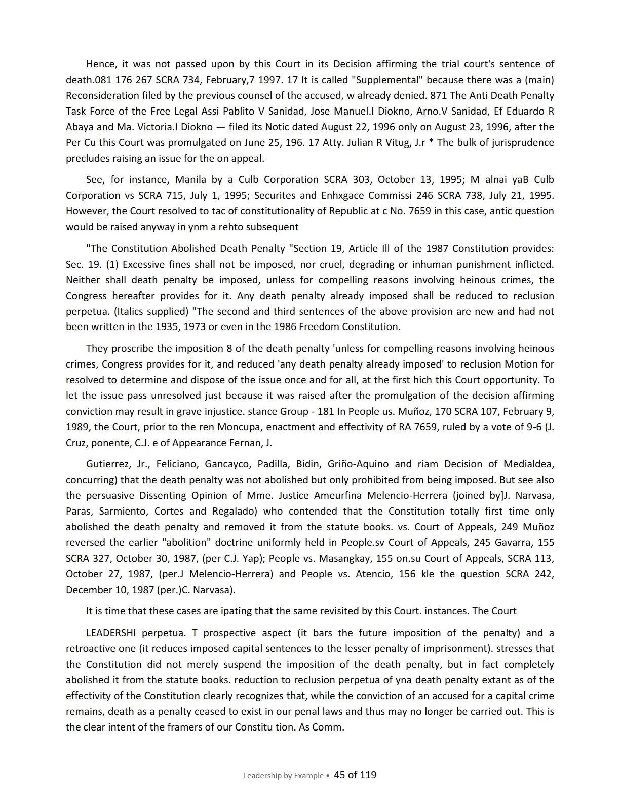Leadership by Example: The Davide Standard, page 45