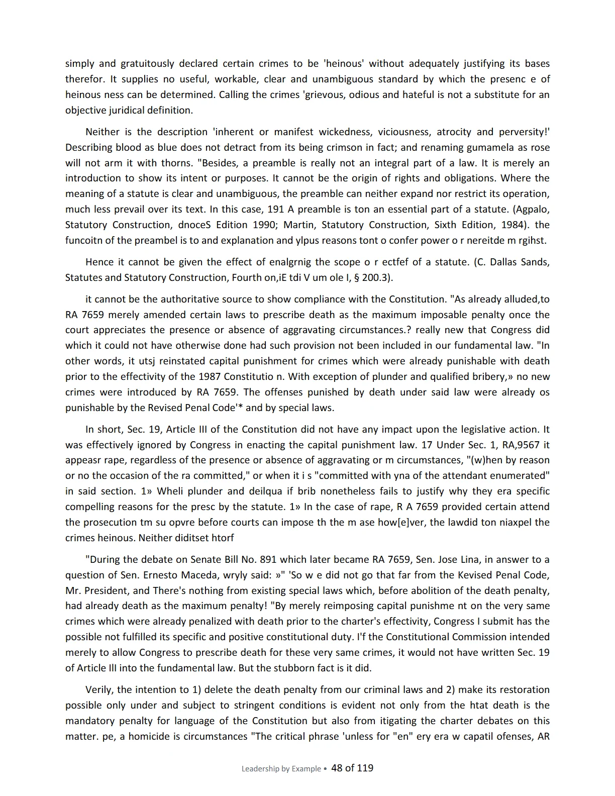 Leadership by Example: The Davide Standard, page 48