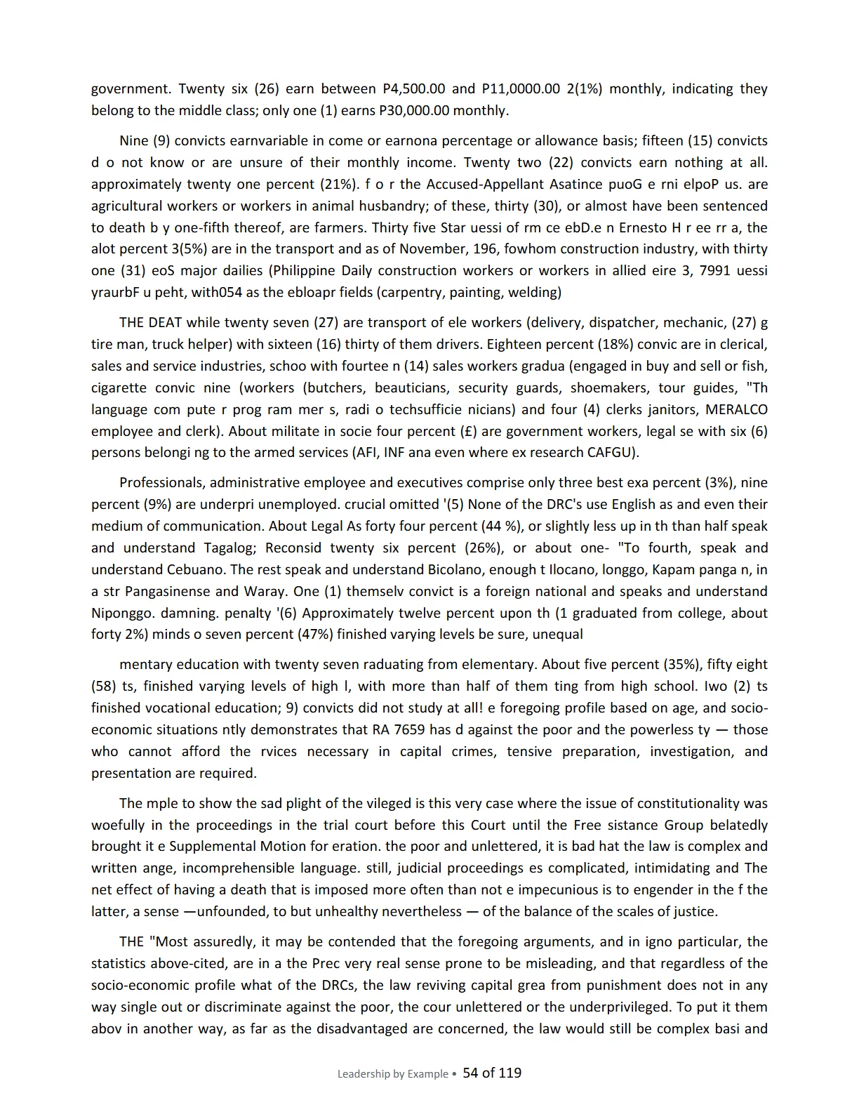 Leadership by Example: The Davide Standard, page 54