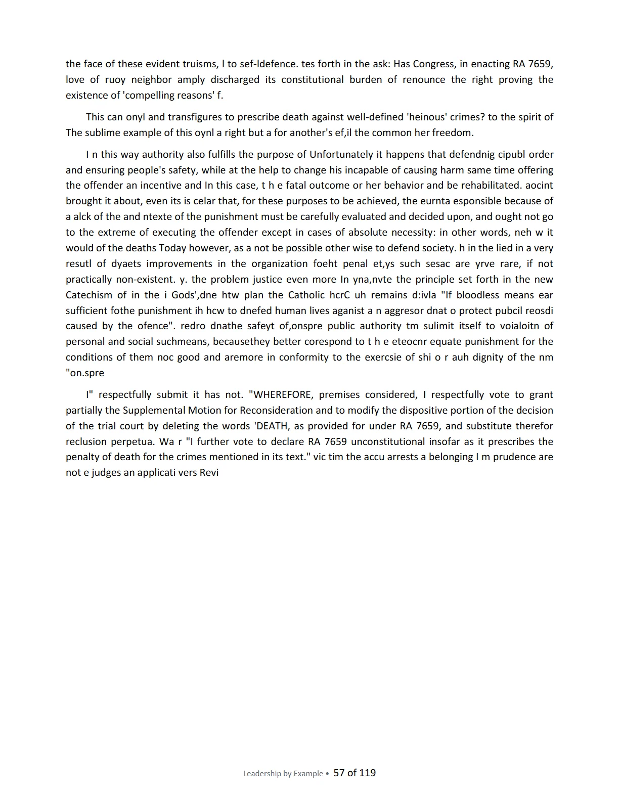 Leadership by Example: The Davide Standard, page 57