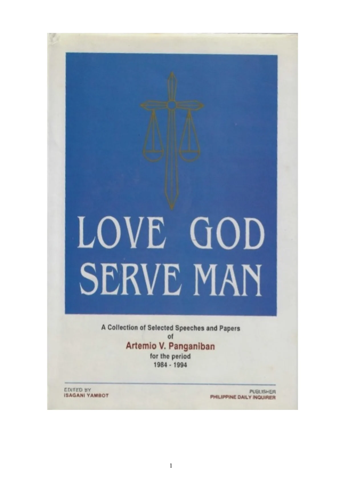 Cover of Love God Serve Man