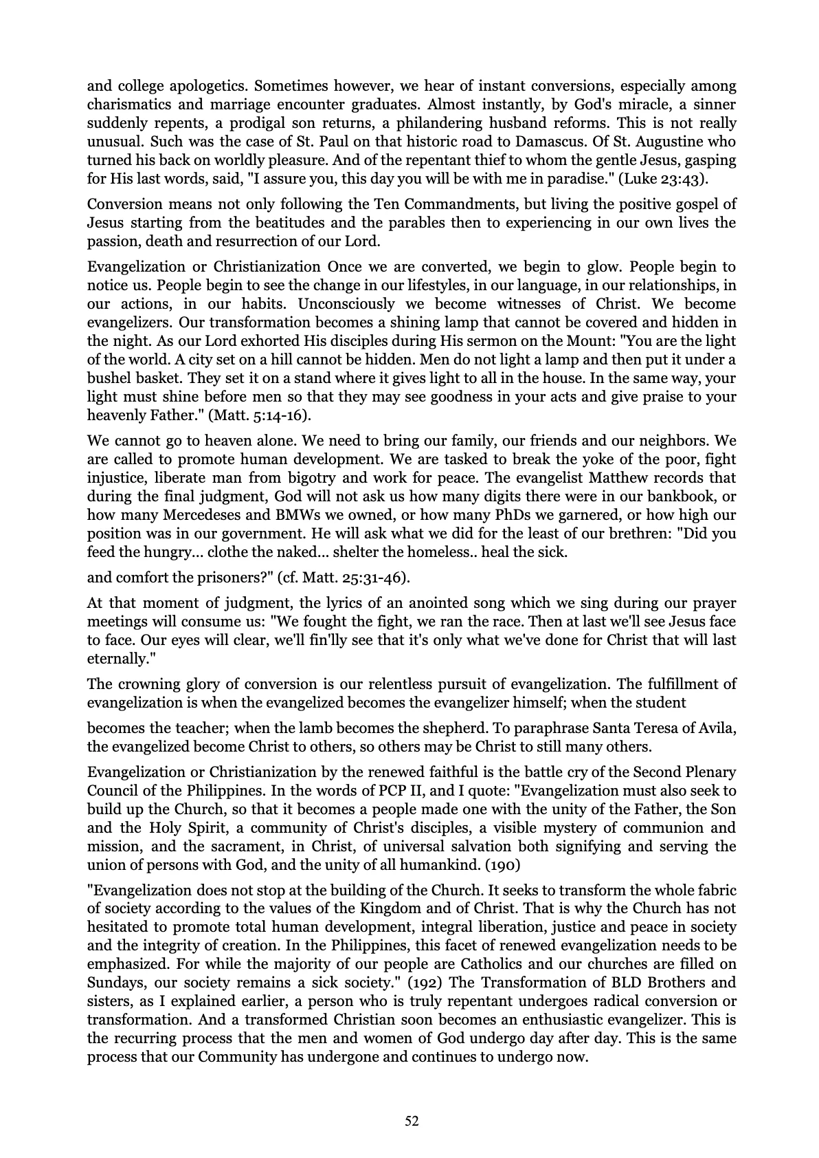 Love God Serve Man, page 52