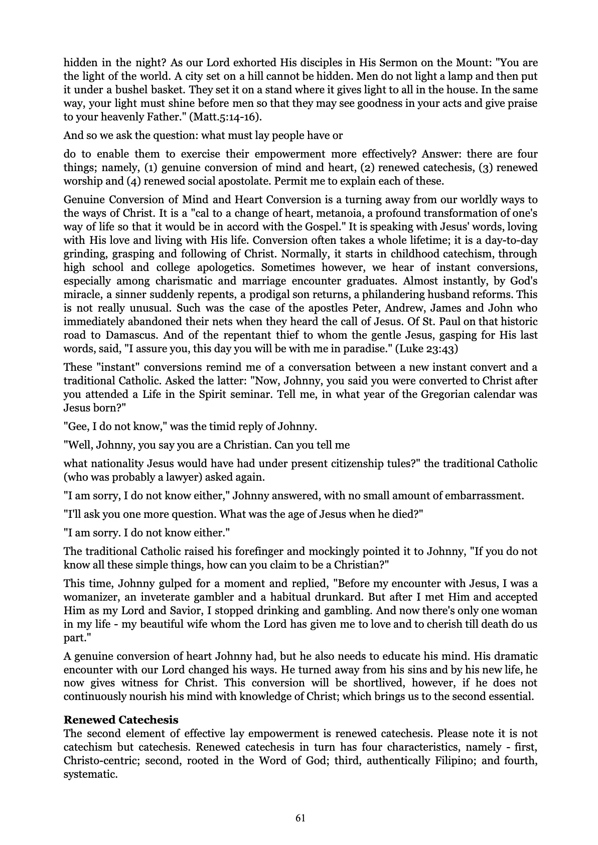 Love God Serve Man, page 61