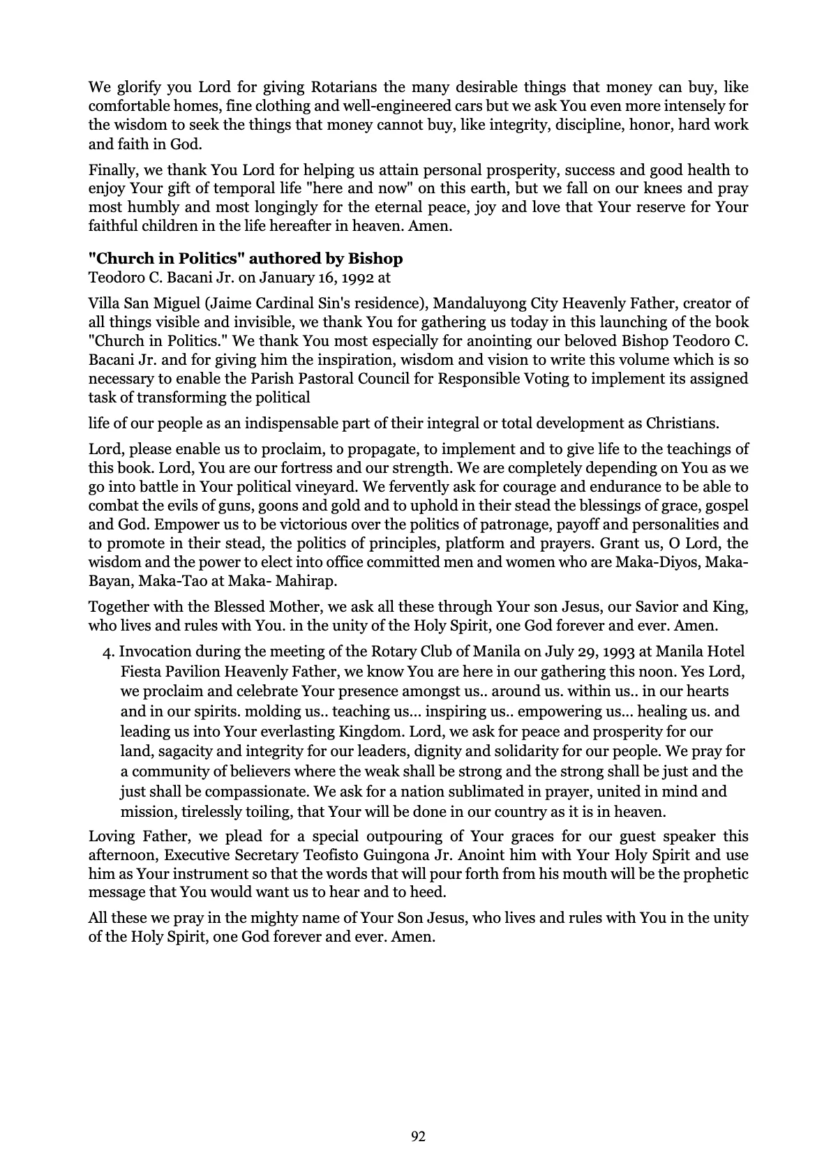 Love God Serve Man, page 92