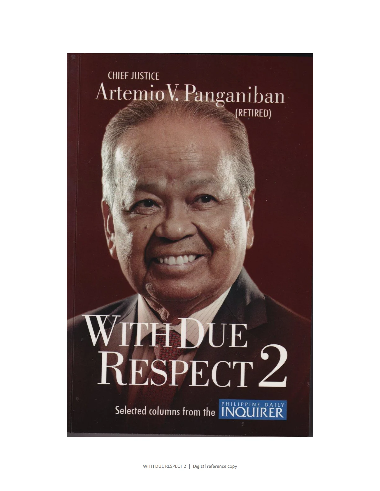 Cover of WITH DUE RESPECT 2