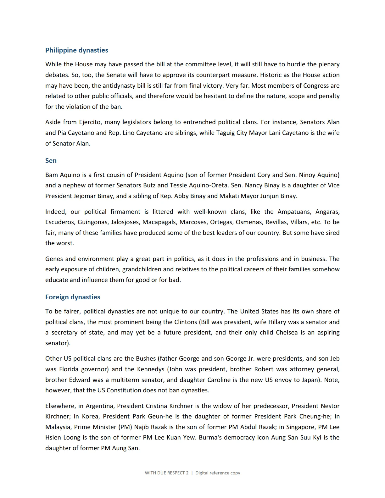 WITH DUE RESPECT 2, page 30