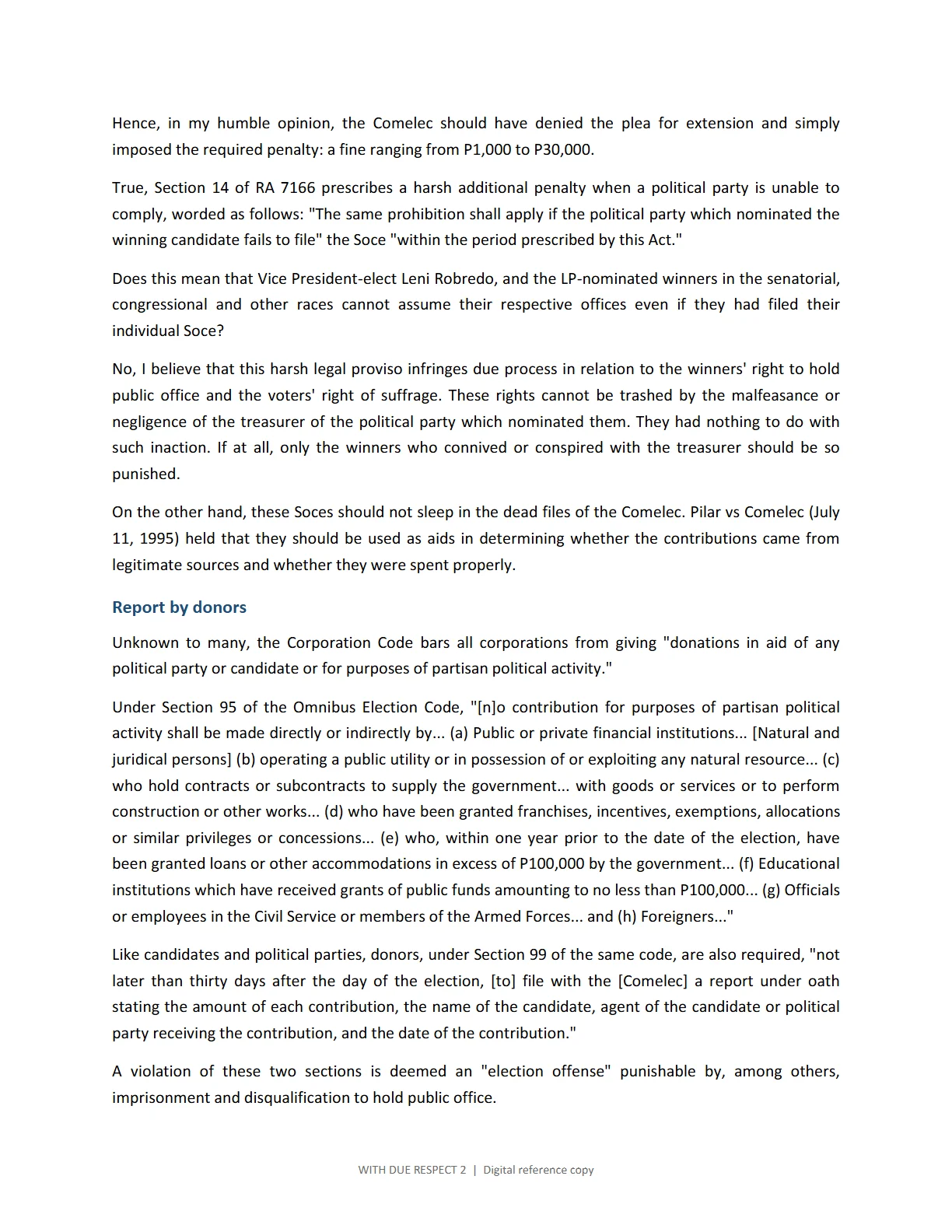 WITH DUE RESPECT 2, page 42