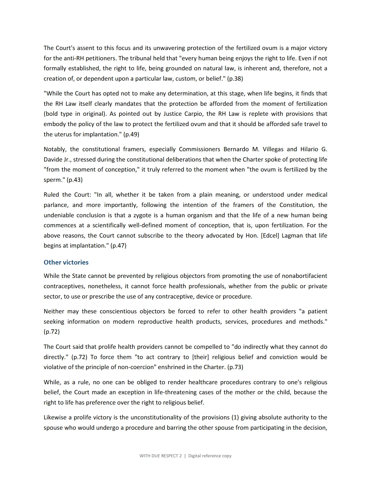 WITH DUE RESPECT 2, page 53