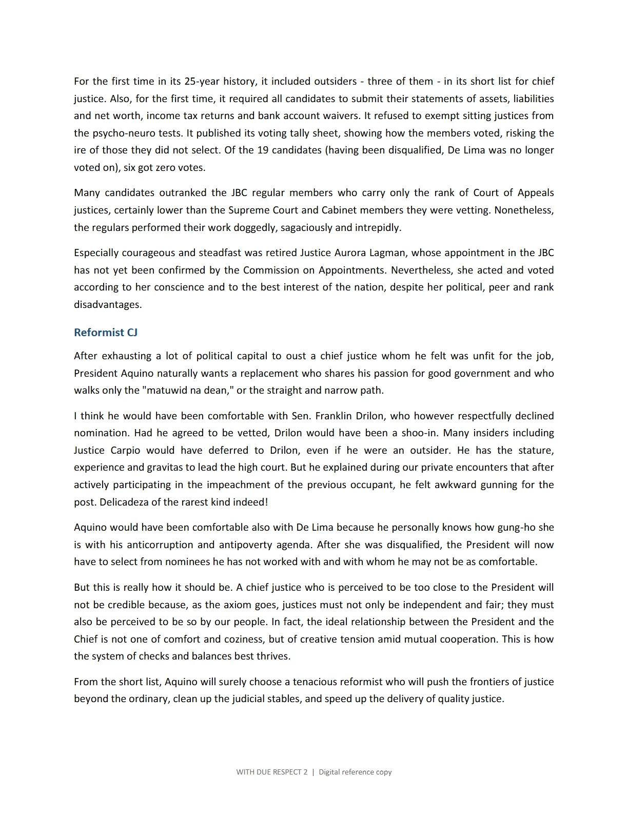 WITH DUE RESPECT 2, page 93