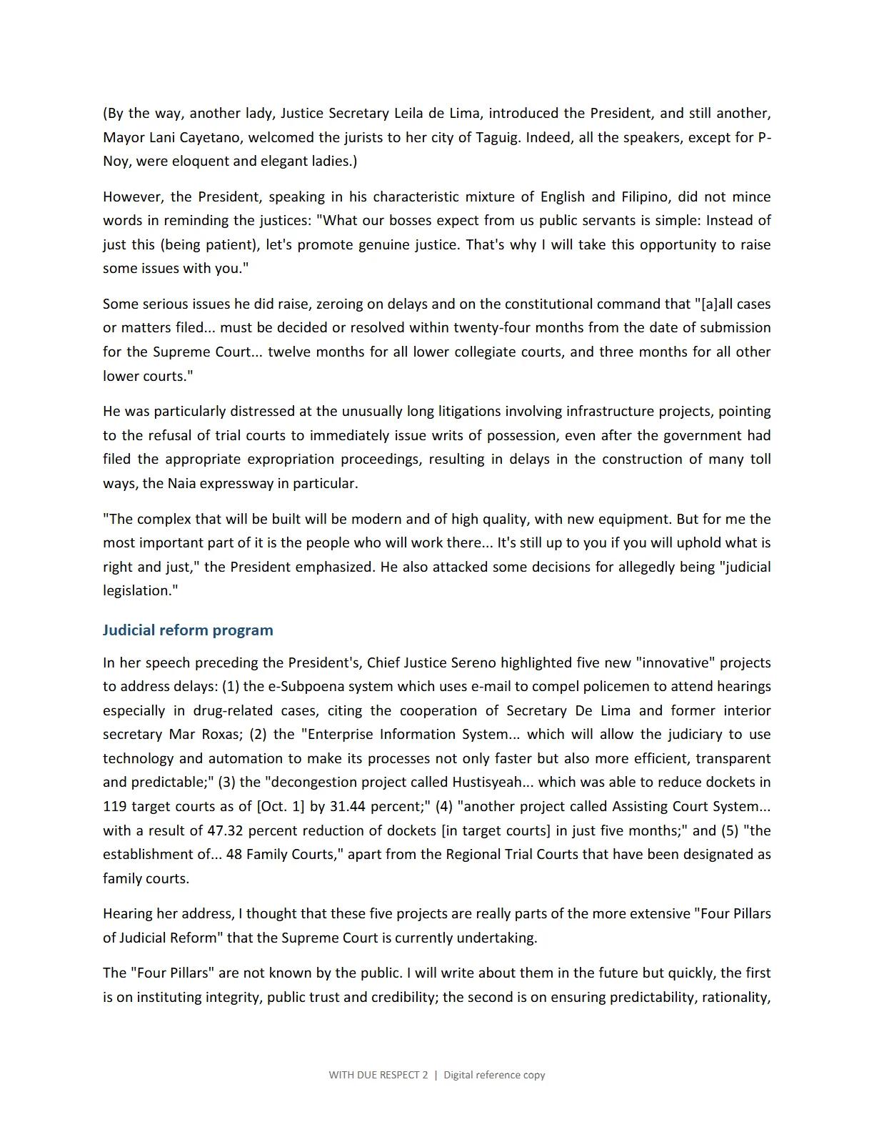 WITH DUE RESPECT 2, page 118