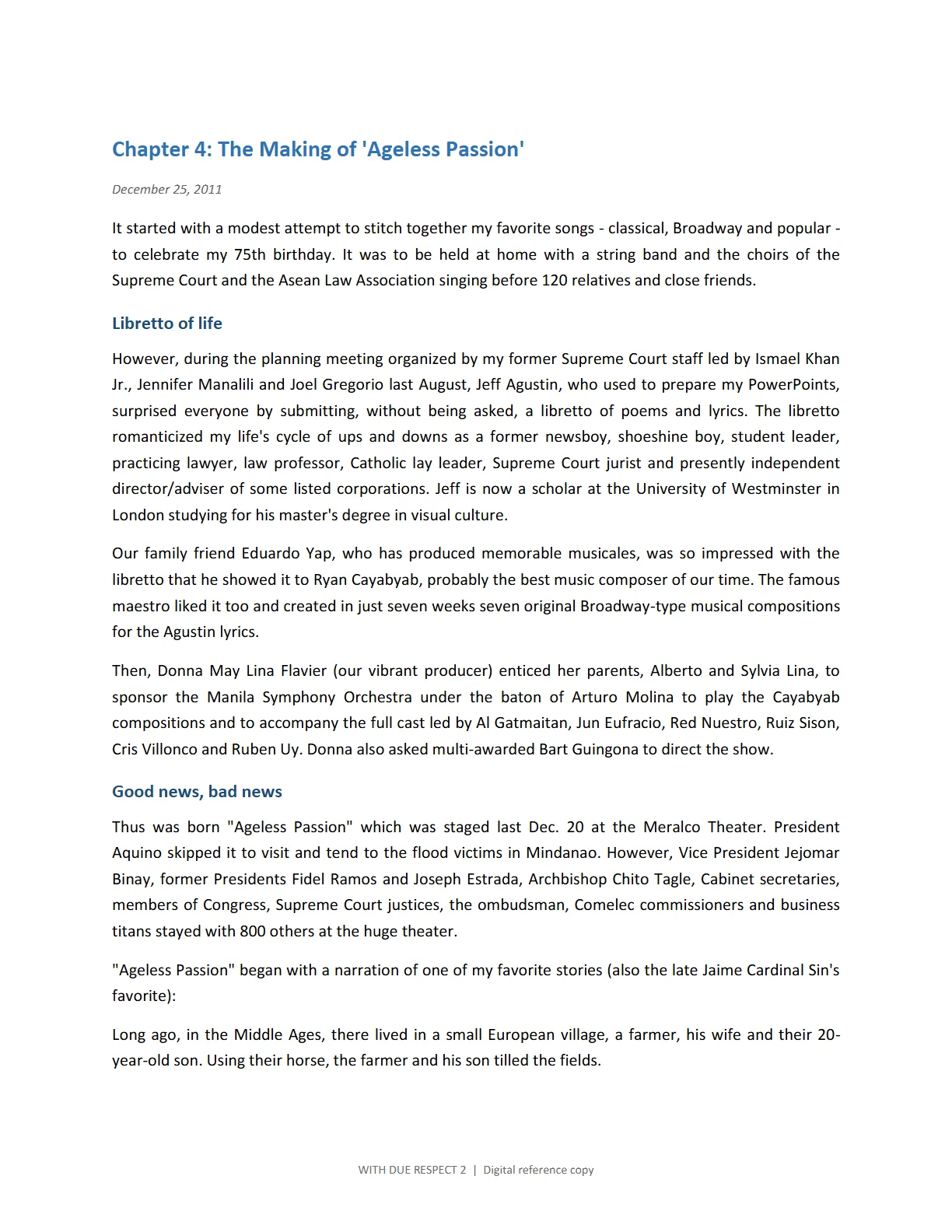 WITH DUE RESPECT 2, page 237