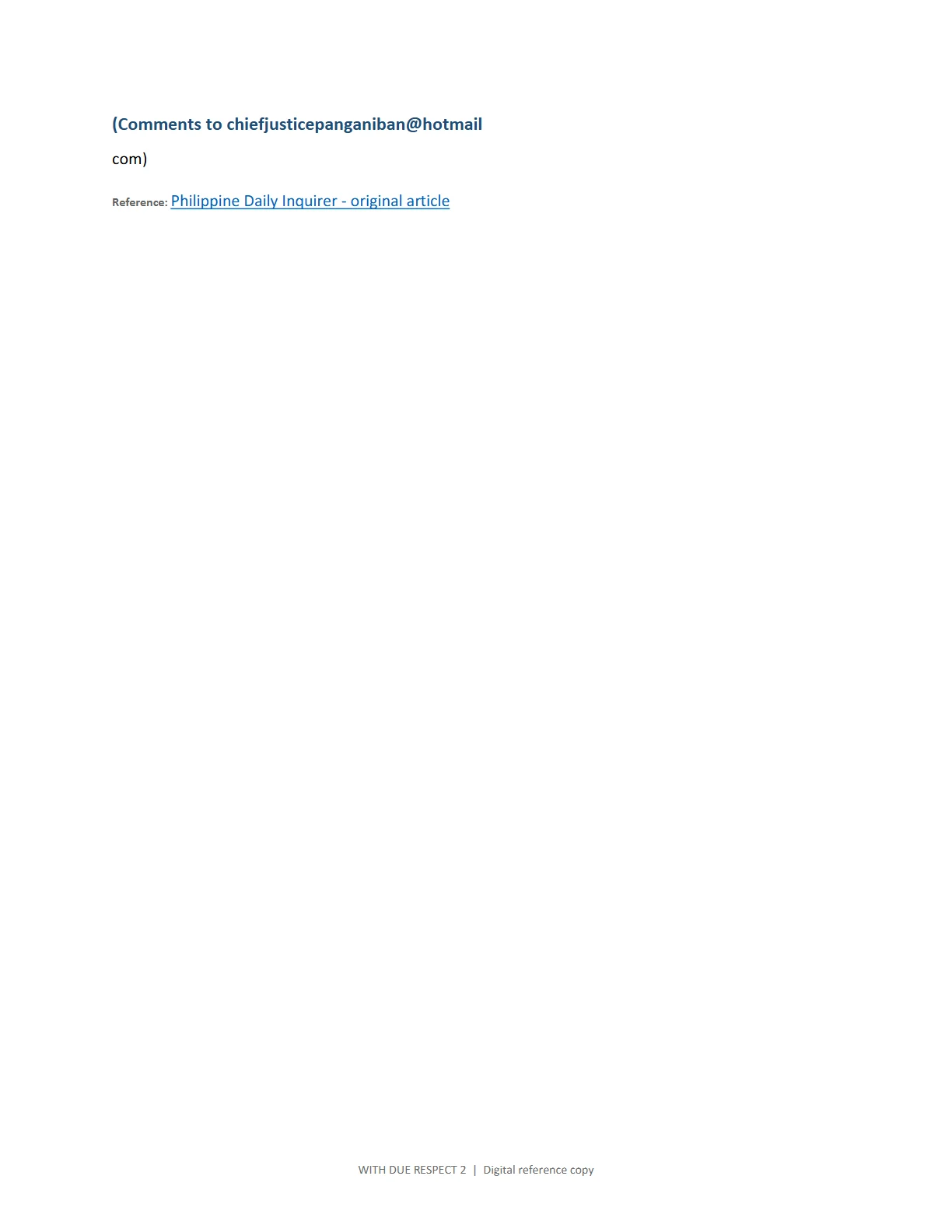 WITH DUE RESPECT 2, page 242