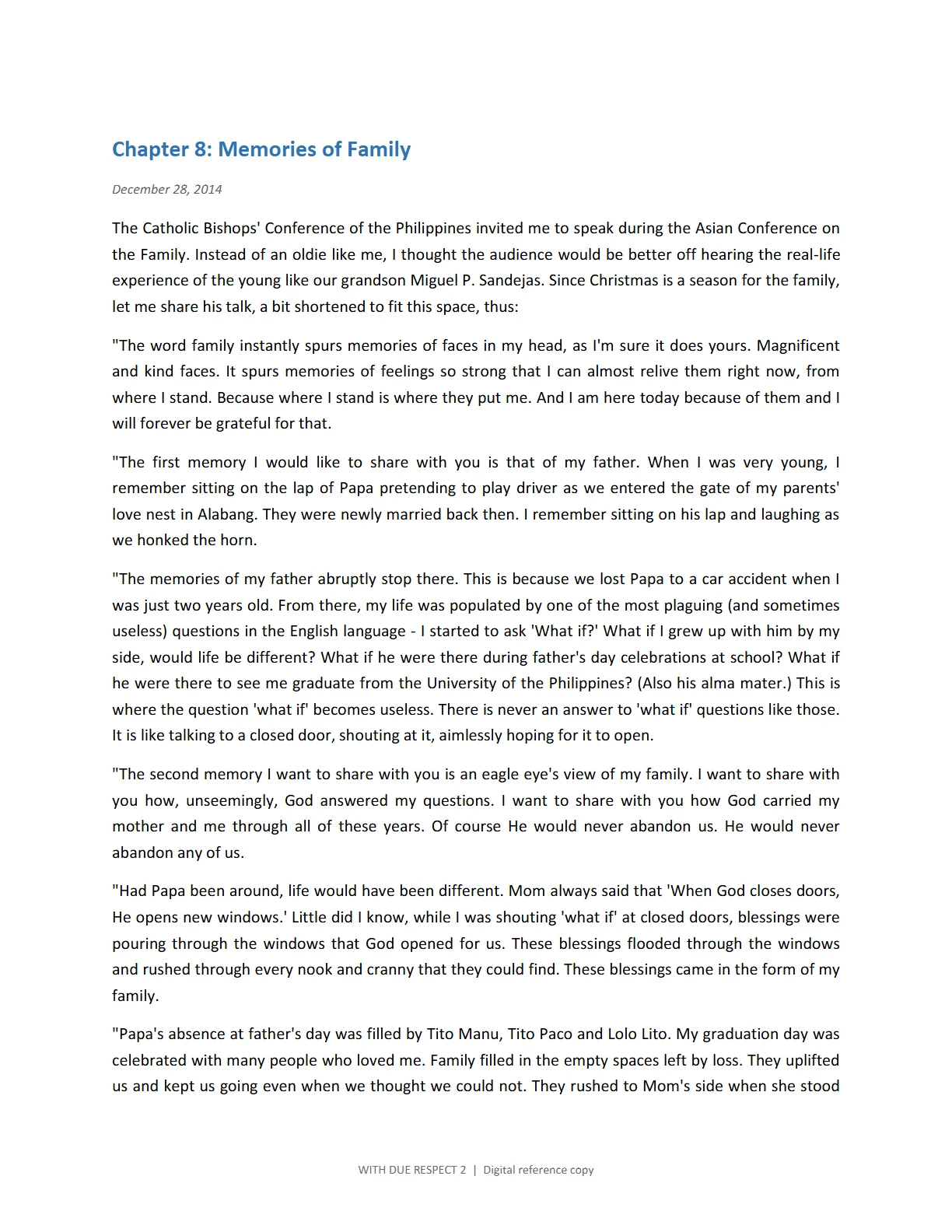 WITH DUE RESPECT 2, page 249