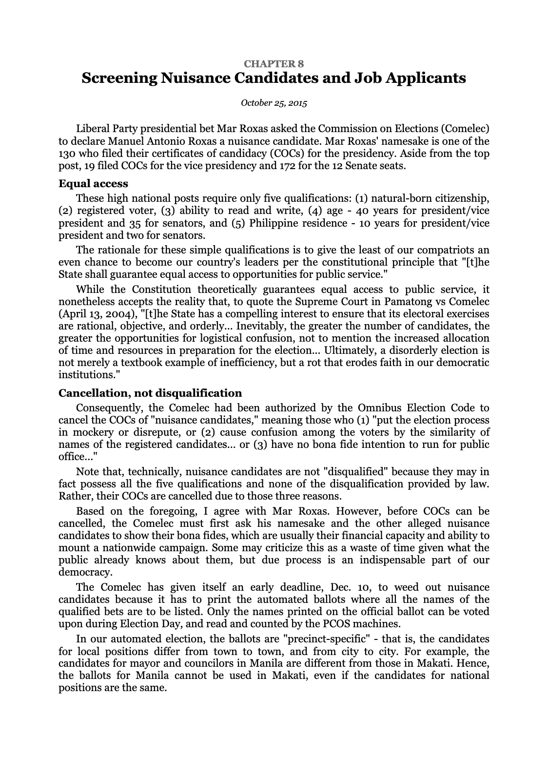 WITH DUE RESPECT 2, page 23