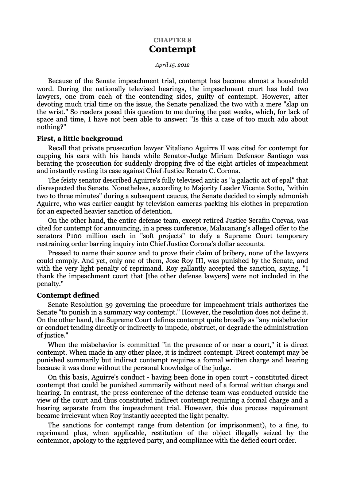 WITH DUE RESPECT 2, page 103