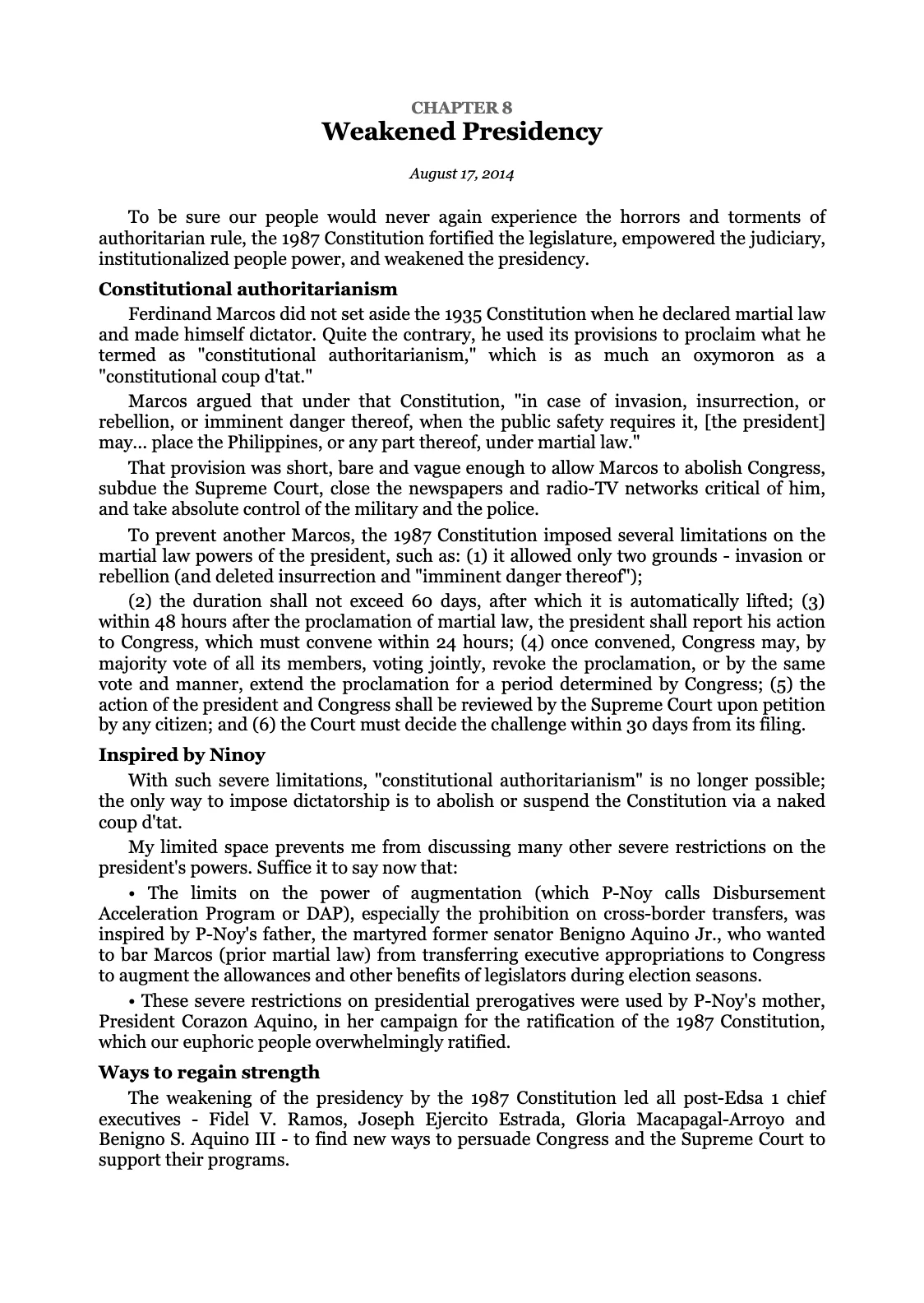 WITH DUE RESPECT 2, page 131