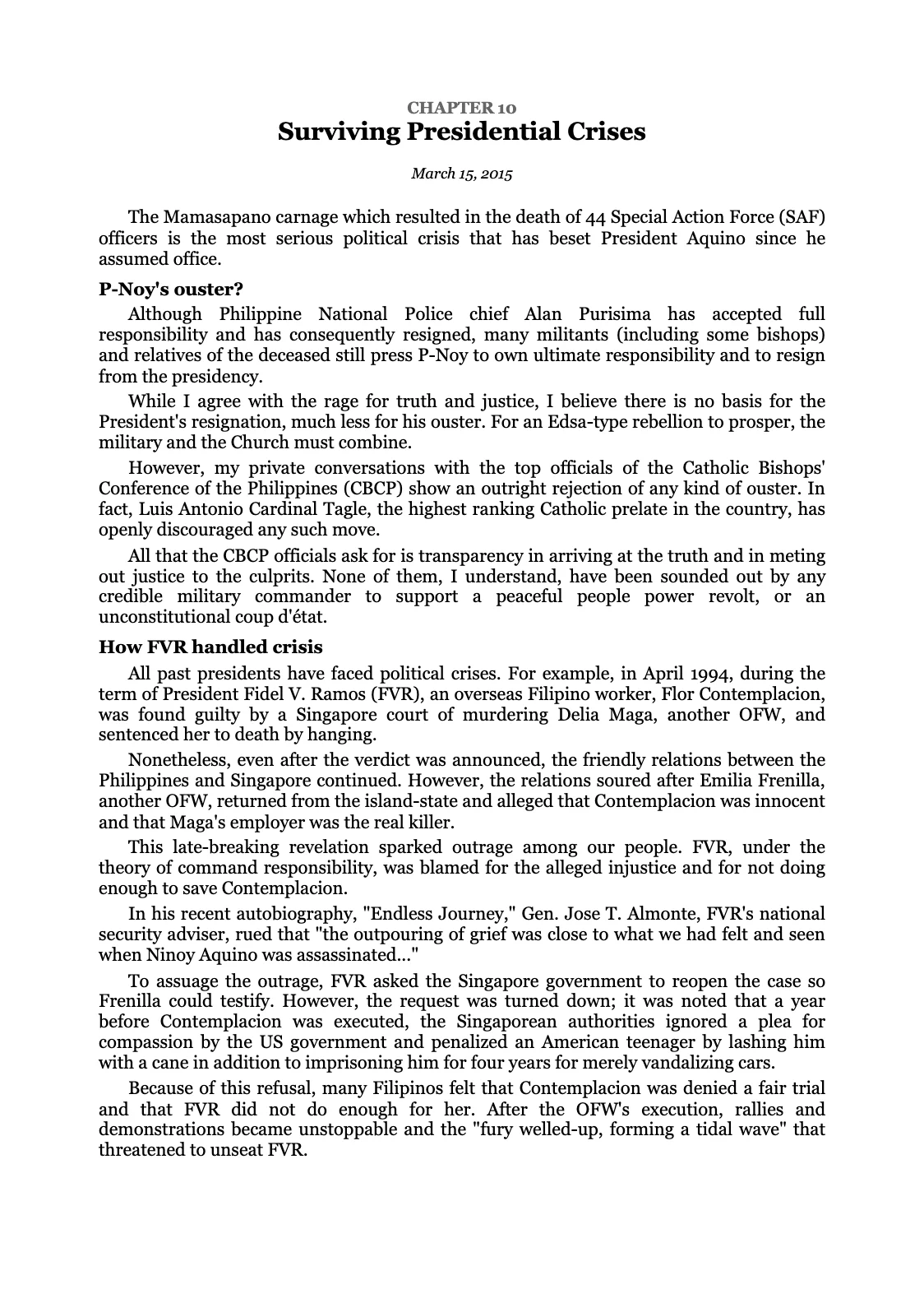 WITH DUE RESPECT 2, page 135