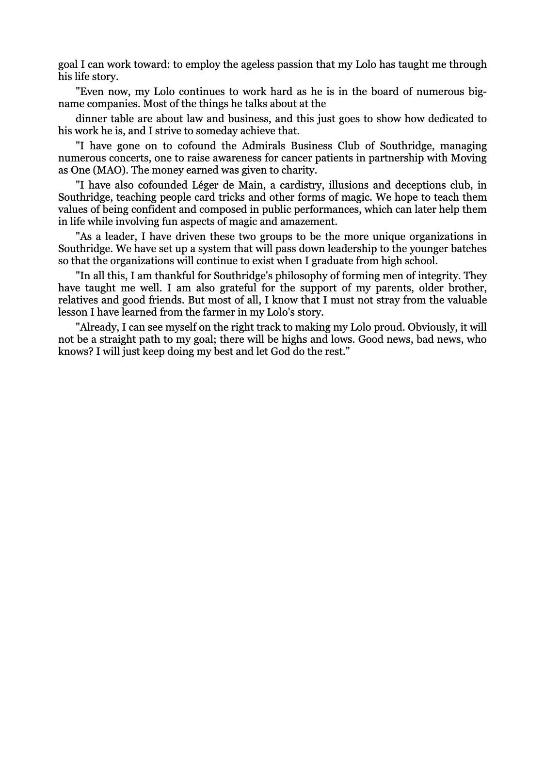 WITH DUE RESPECT 2, page 178