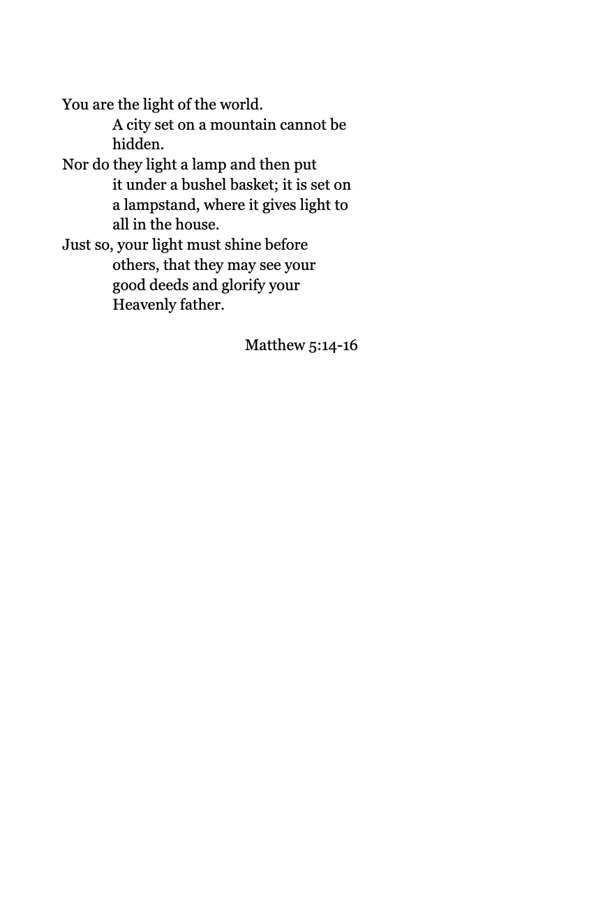 Transparency, Unanimity and Diversity, page 5