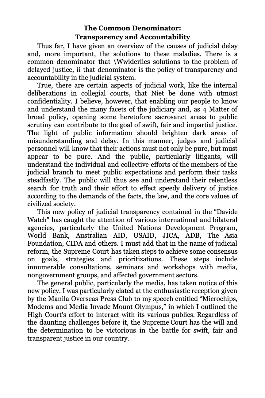 Transparency, Unanimity and Diversity, page 27