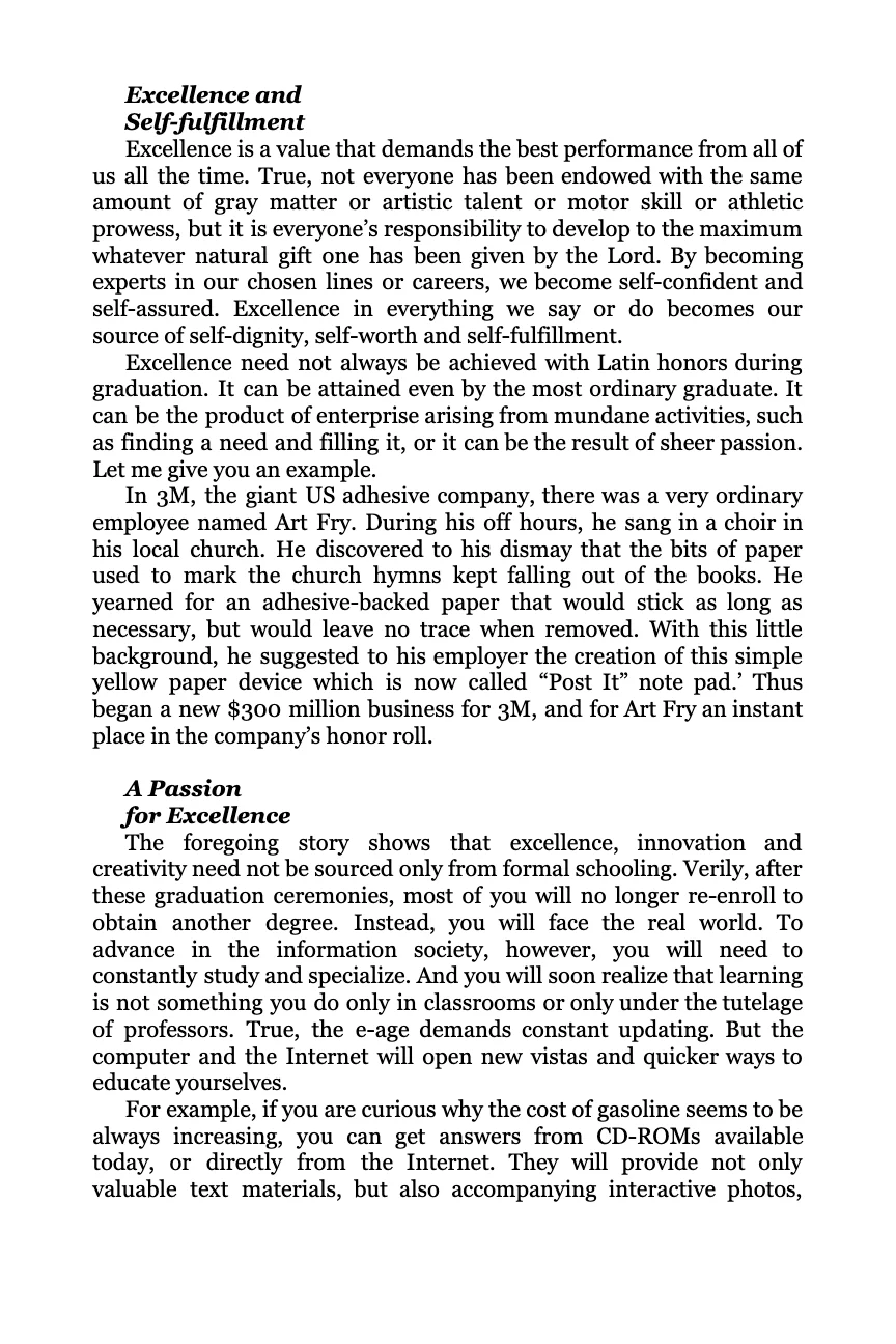 Transparency, Unanimity and Diversity, page 52