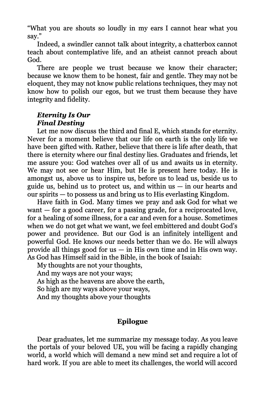 Transparency, Unanimity and Diversity, page 54