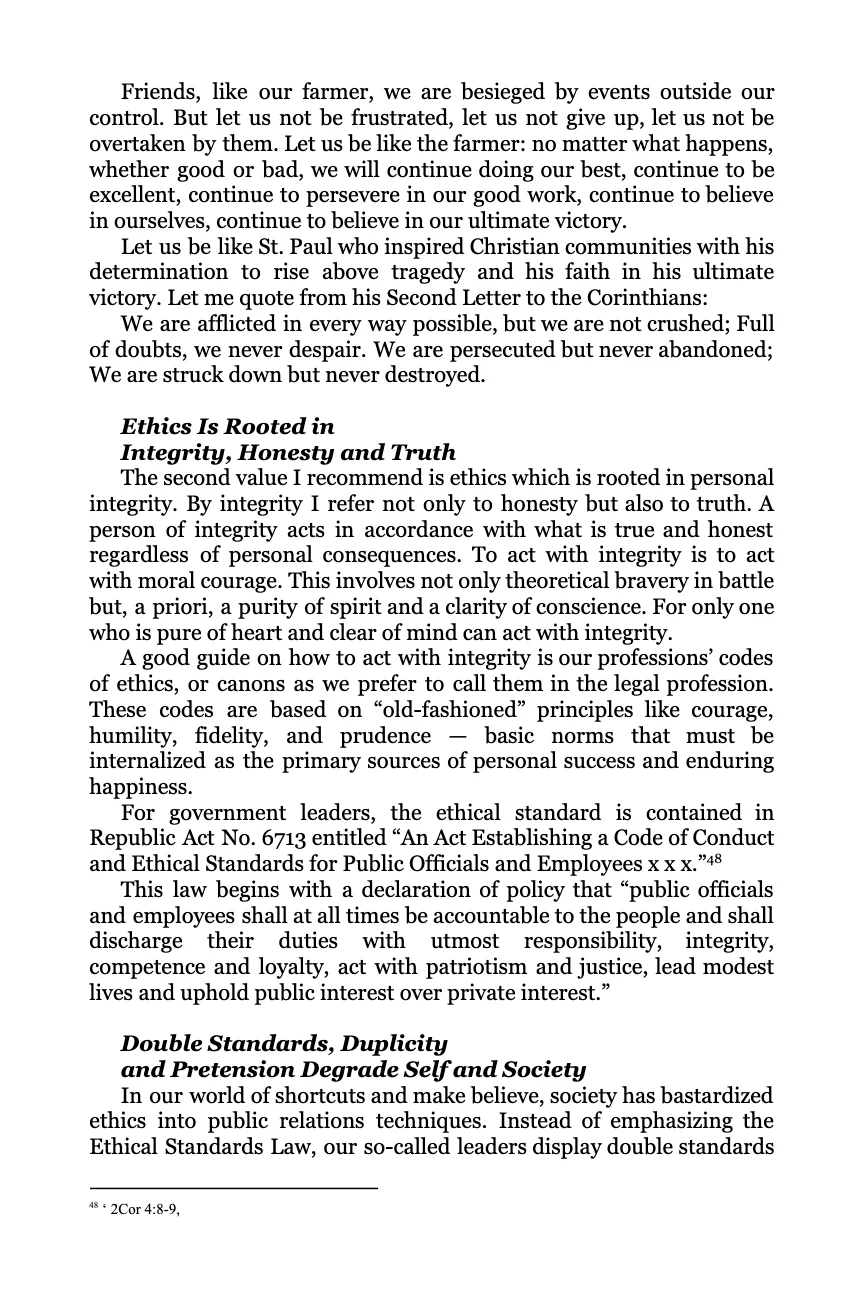 Transparency, Unanimity and Diversity, page 70