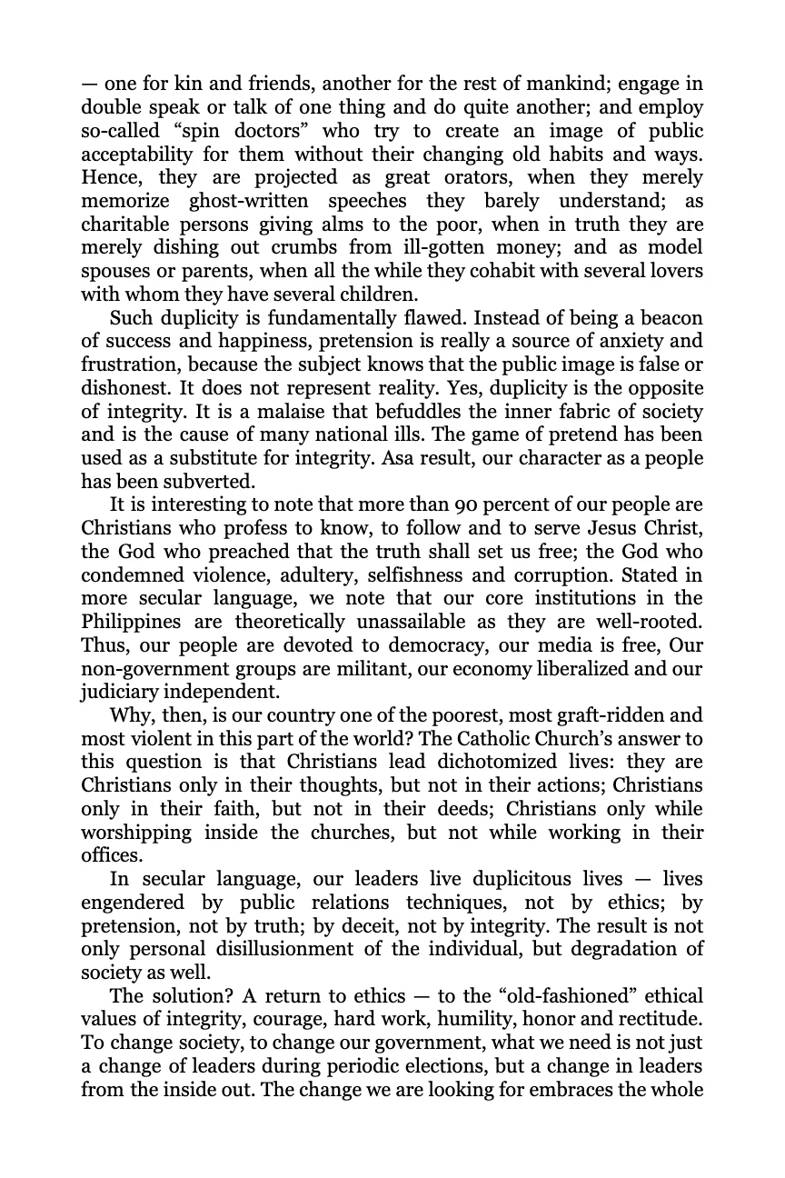 Transparency, Unanimity and Diversity, page 71