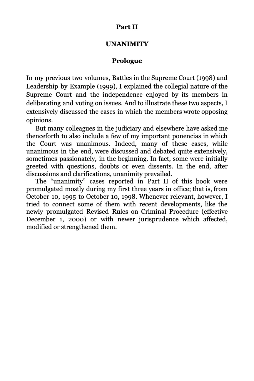 Transparency, Unanimity and Diversity, page 75