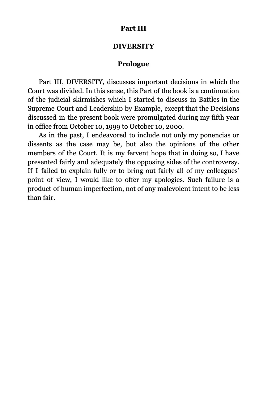 Transparency, Unanimity and Diversity, page 140