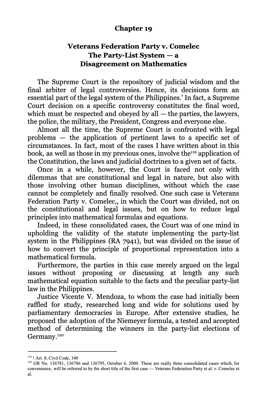 Transparency, Unanimity and Diversity, page 195