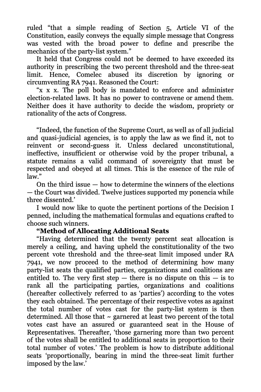 Transparency, Unanimity and Diversity, page 199