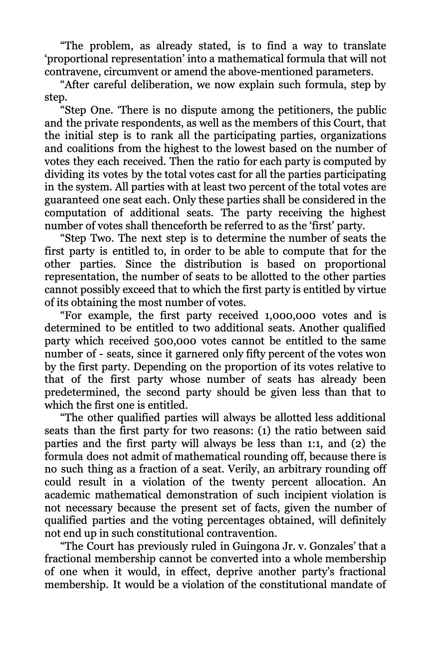 Transparency, Unanimity and Diversity, page 202