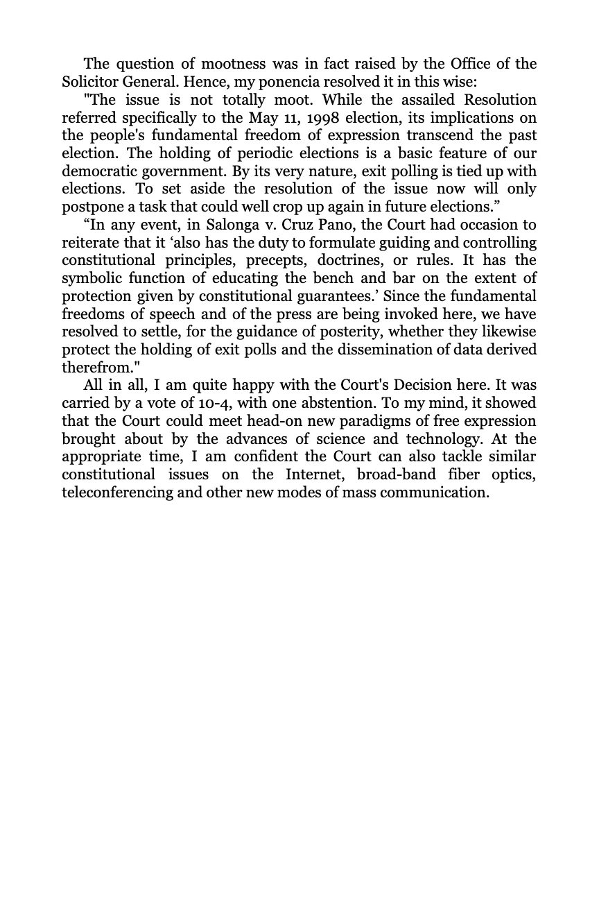 Transparency, Unanimity and Diversity, page 220