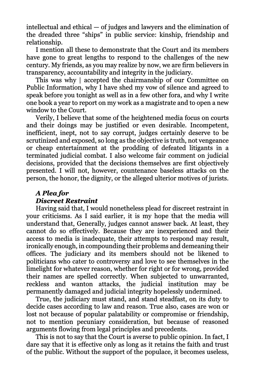 Transparency, Unanimity and Diversity, page 46