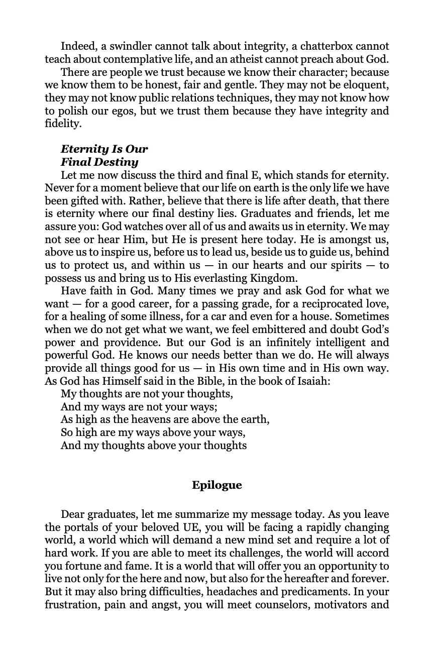 Transparency, Unanimity and Diversity, page 53