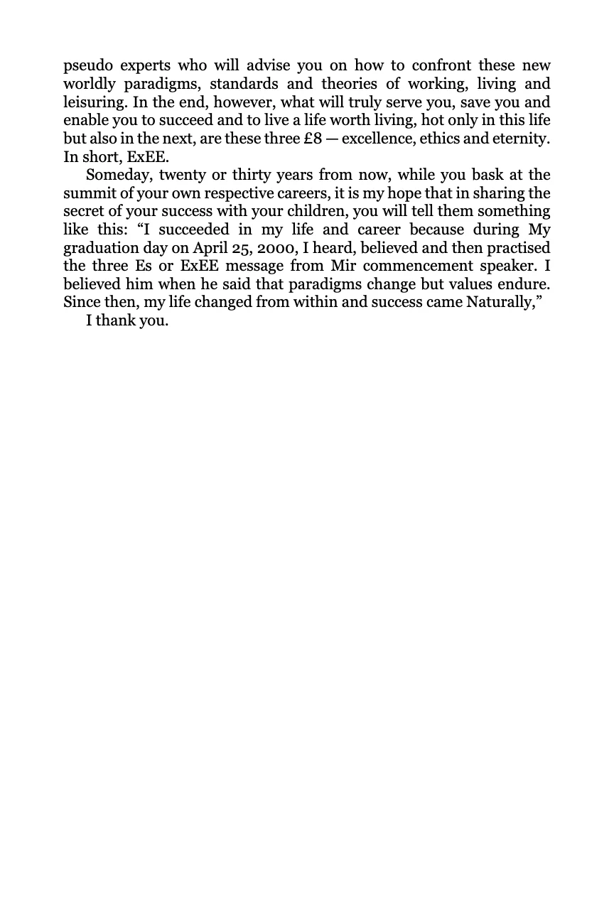 Transparency, Unanimity and Diversity, page 54