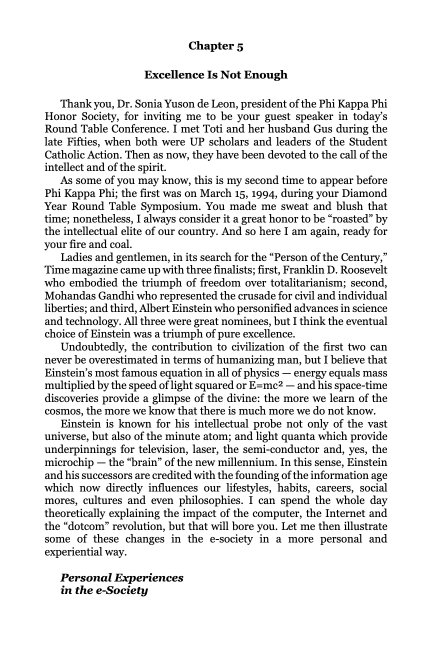 Transparency, Unanimity and Diversity, page 55