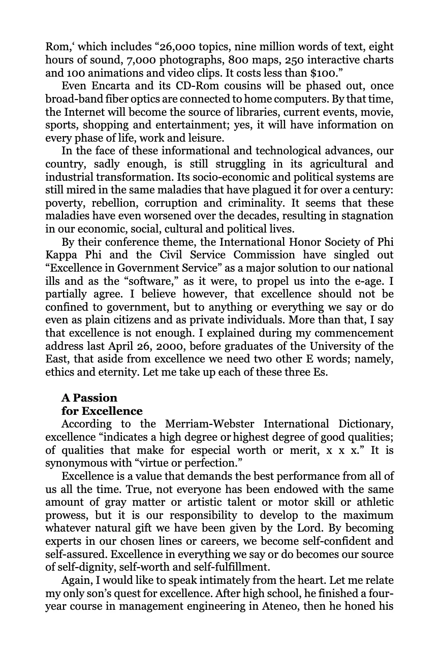 Transparency, Unanimity and Diversity, page 57