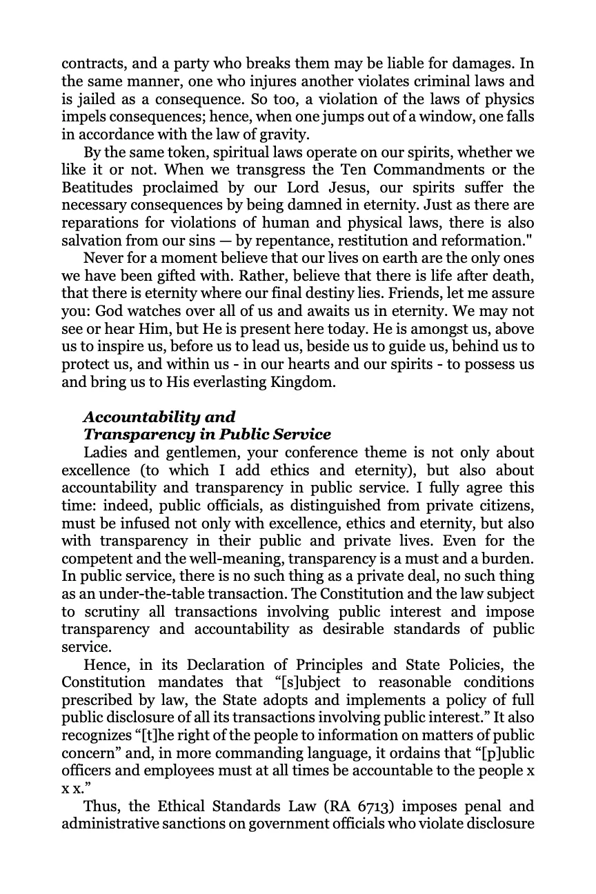 Transparency, Unanimity and Diversity, page 62