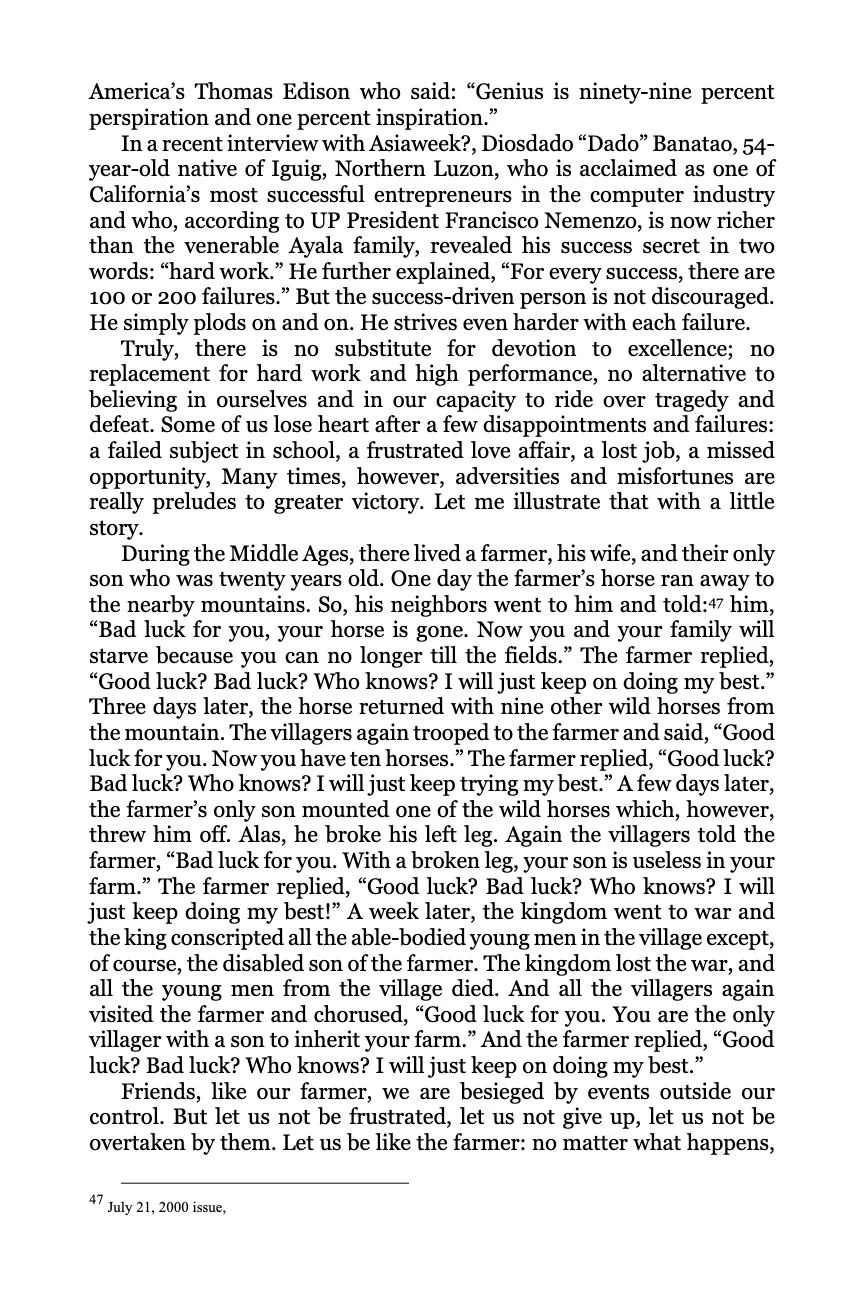 Transparency, Unanimity and Diversity, page 68