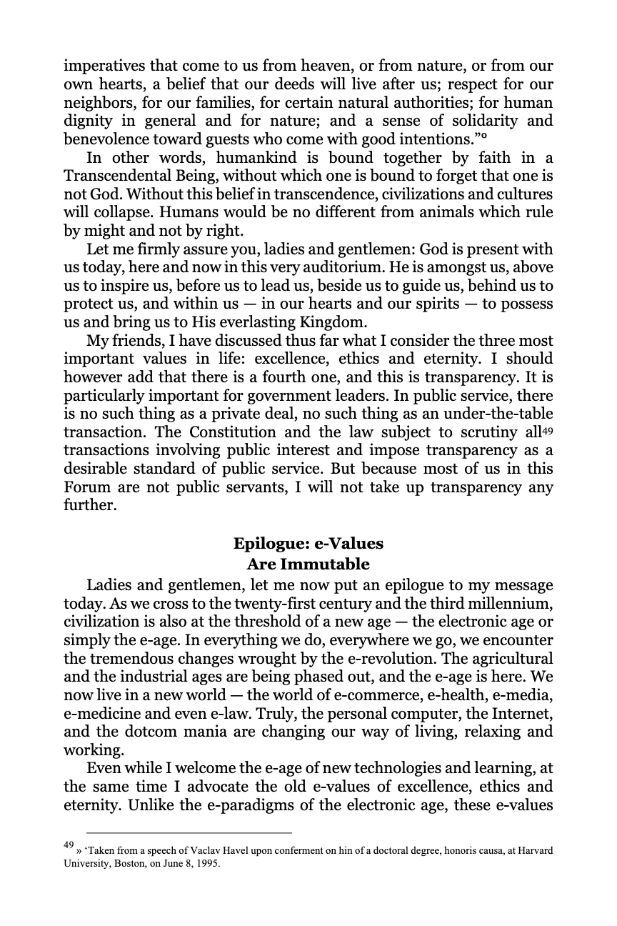 Transparency, Unanimity and Diversity, page 72