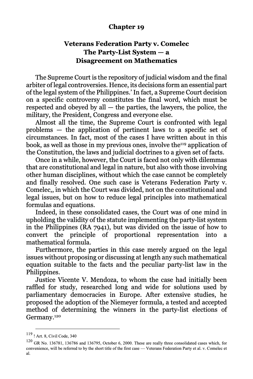 Transparency, Unanimity and Diversity, page 192