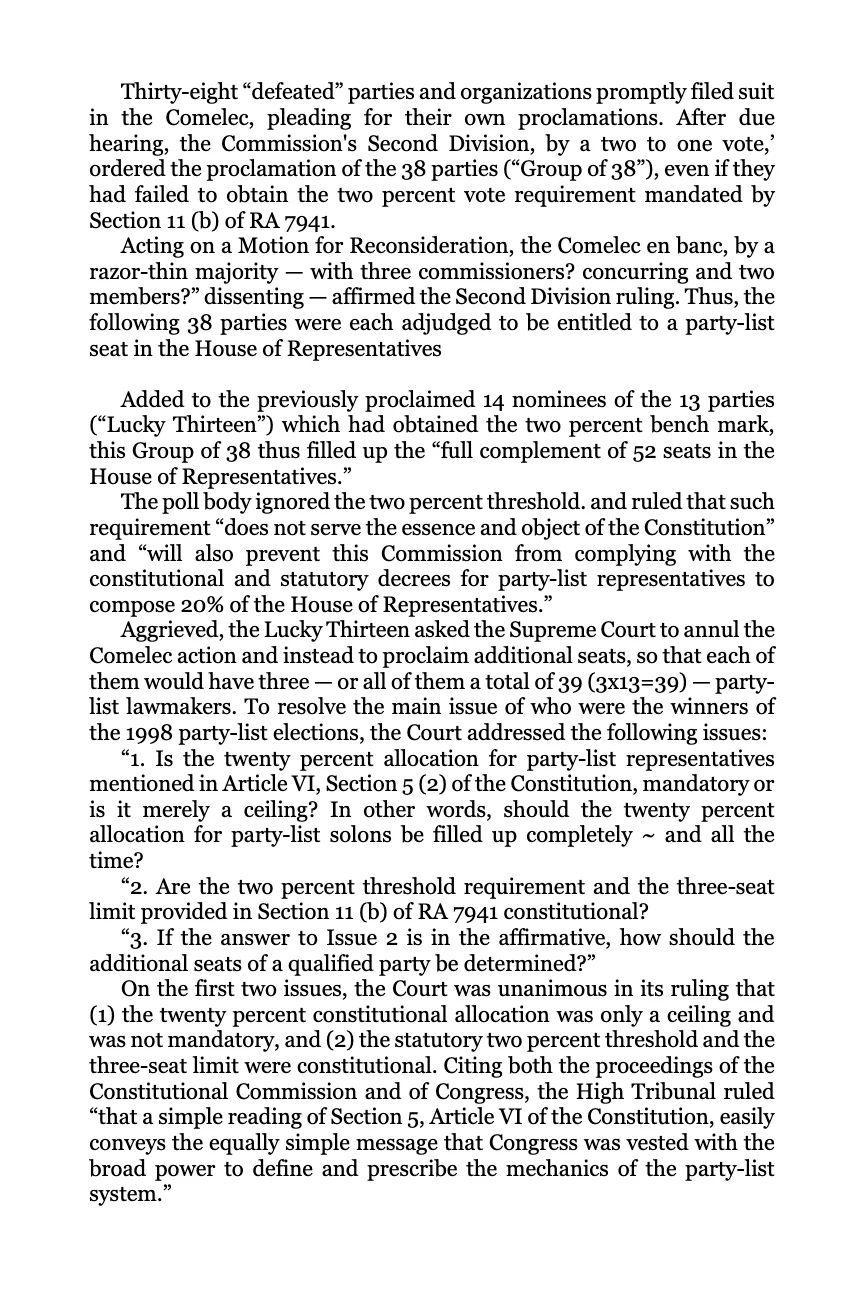 Transparency, Unanimity and Diversity, page 195