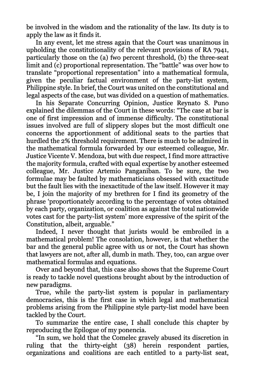 Transparency, Unanimity and Diversity, page 206