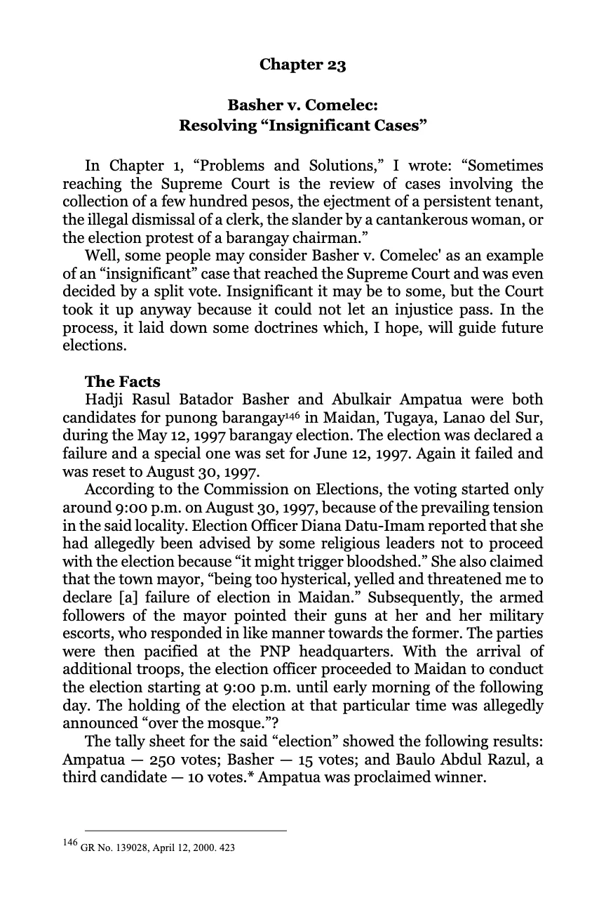 Transparency, Unanimity and Diversity, page 233