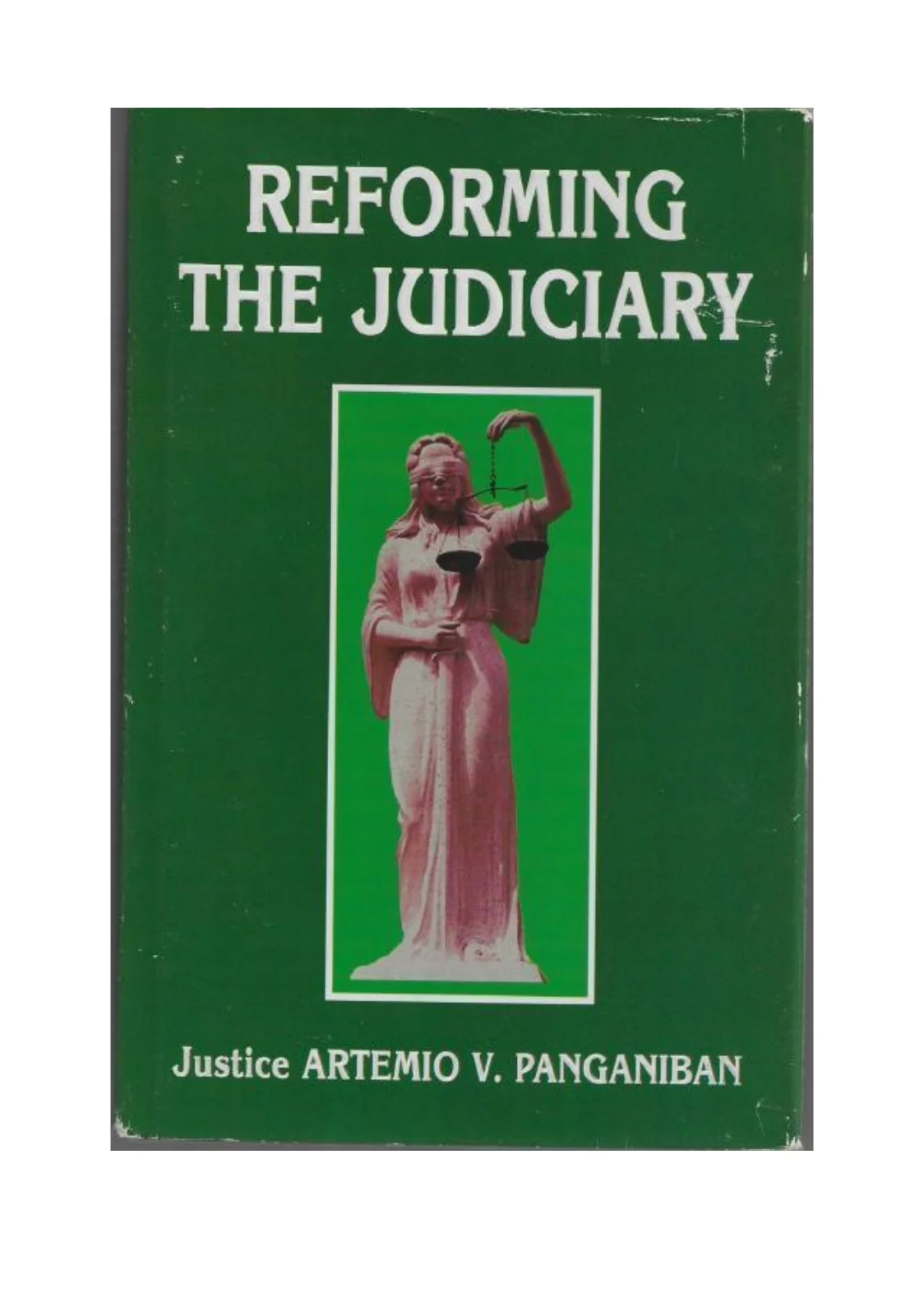 Cover of Reforming the Judiciary