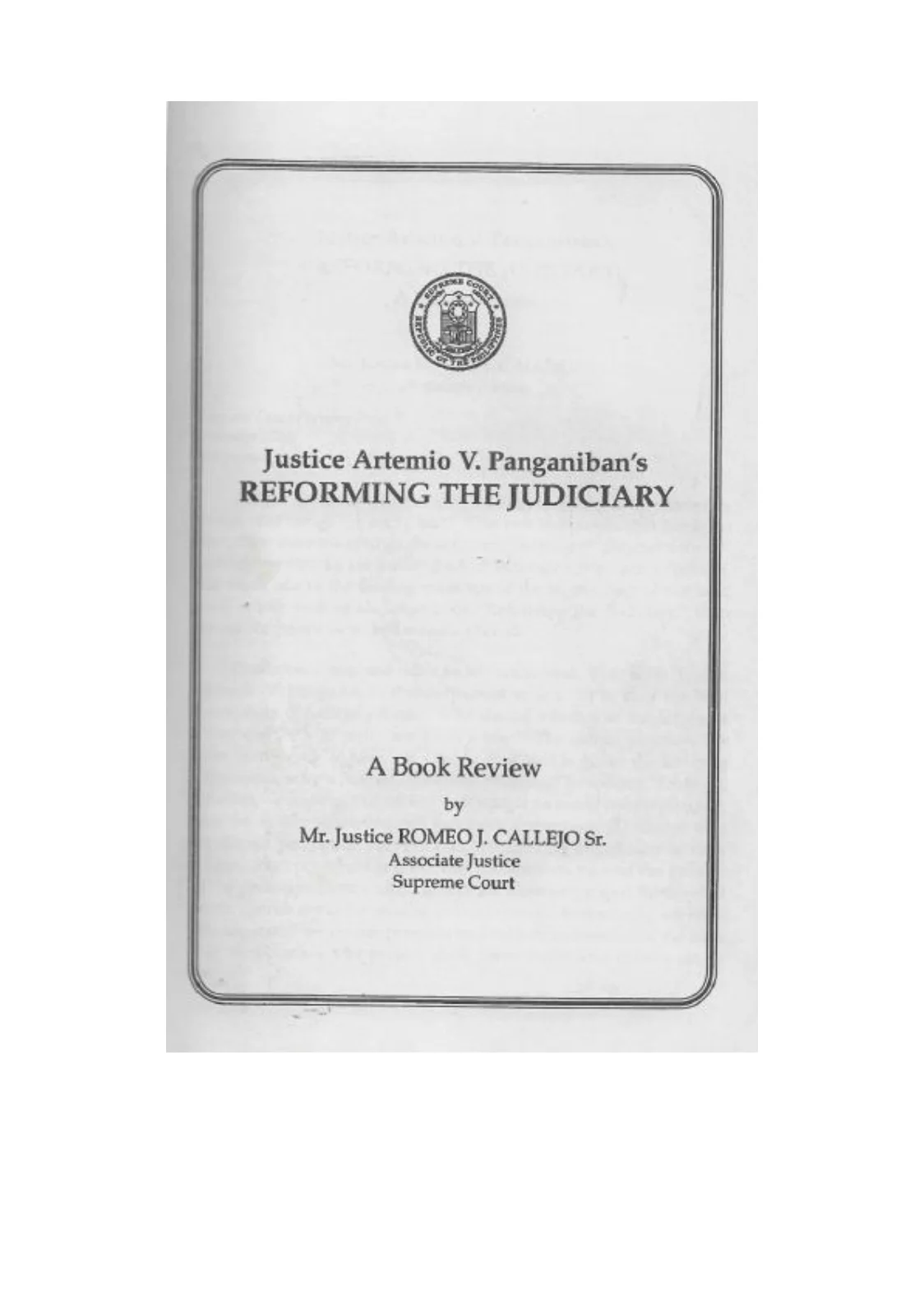 Reforming the Judiciary, page 4